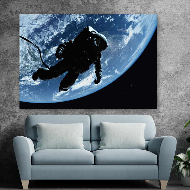 Πίνακας σε καμβά Αιωρούμενος Αστροναύτης